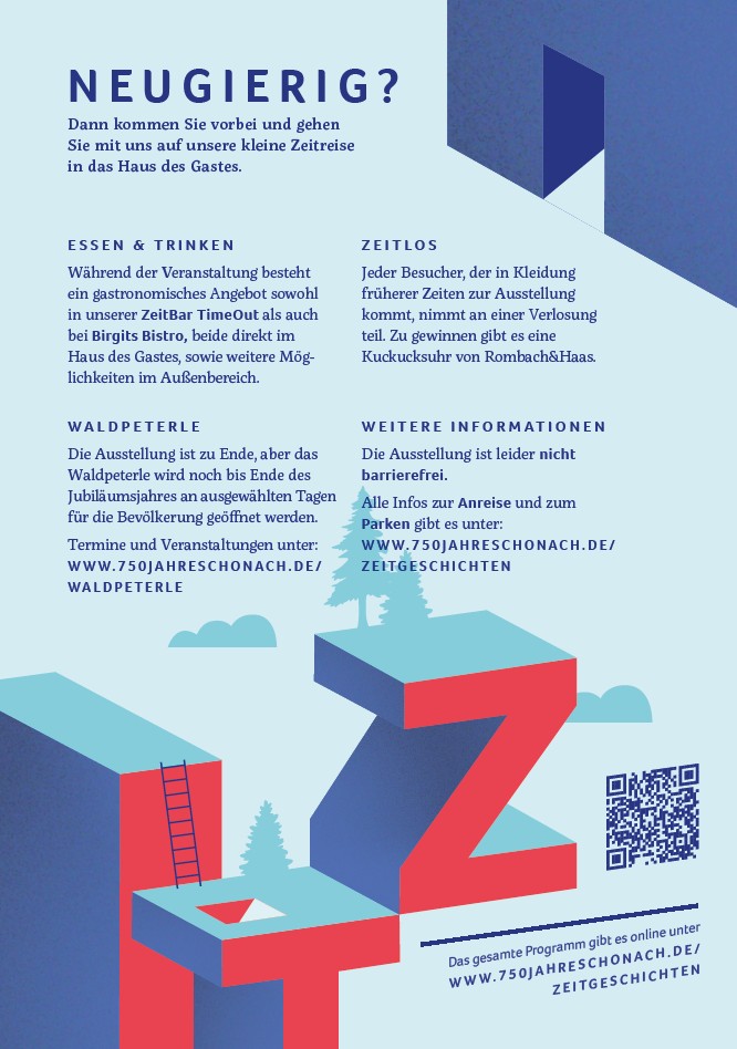 Flyer Rückseite Rückseite Flyer mit weiteren Informationen zur Anreise usw.