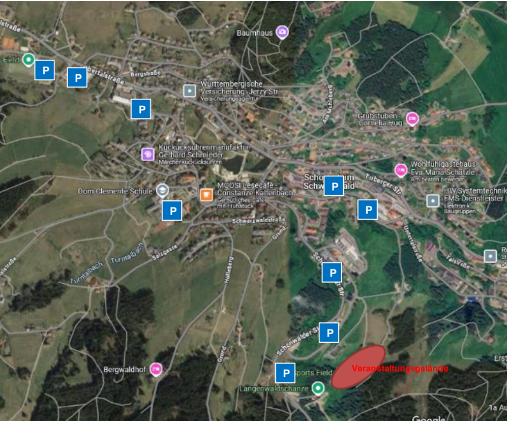 Parkplätze-Plan Parkplätze
